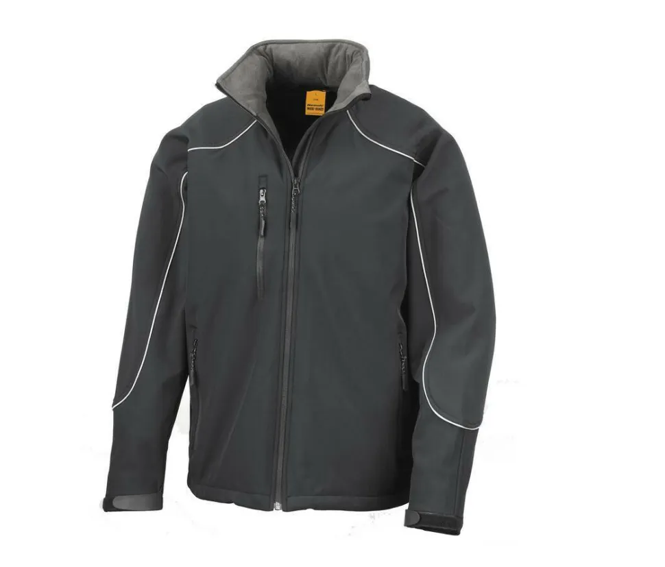 Result RS118 - Veste Softshell À Capuche
