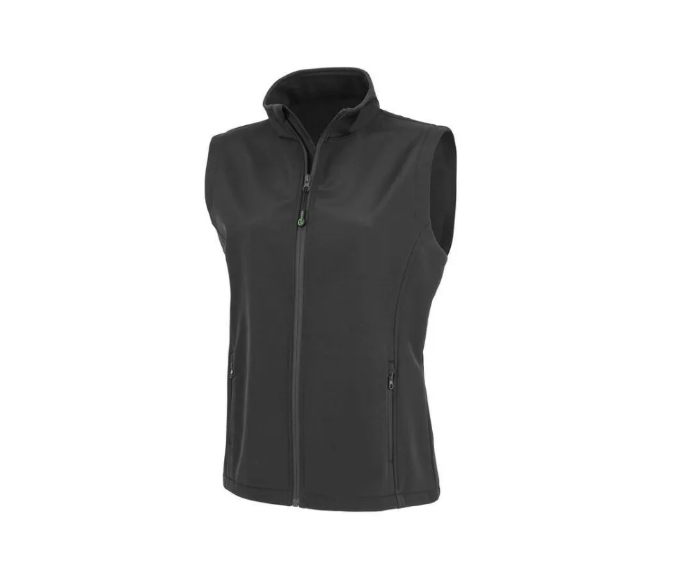 RESULT RS902F - Bodywarmer Softshell femme en polyester recyclé