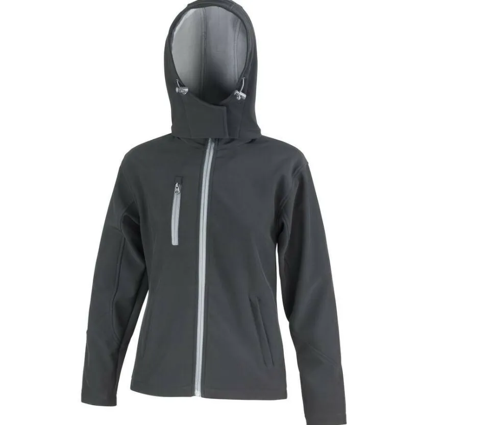 Result RS23F - Veste softshell Performance à capuche ajustable