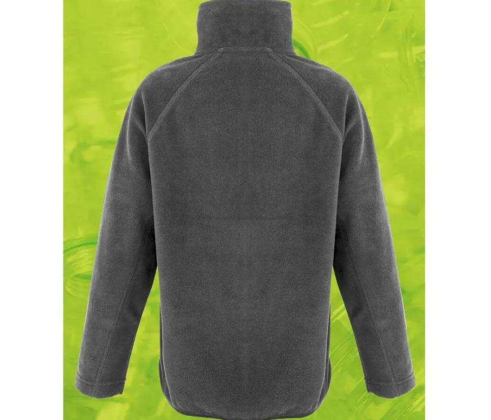 RESULT RS905J - Polaire col zippé enfant en polyester recyclé