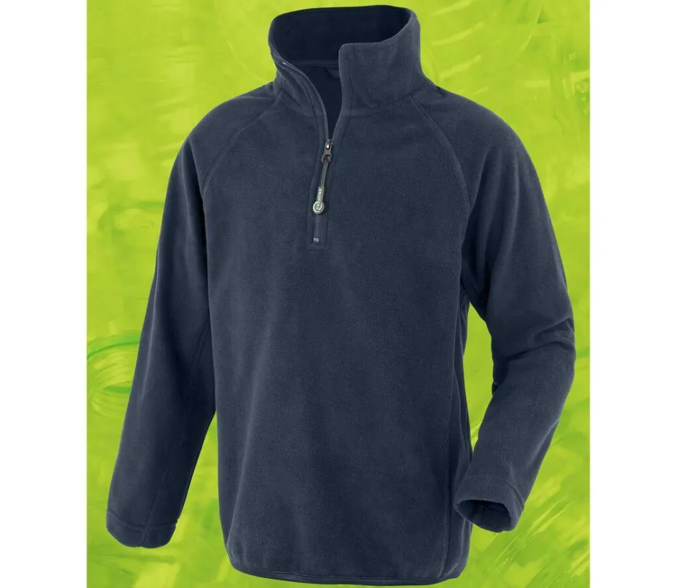RESULT RS905J - Polaire col zippé enfant en polyester recyclé