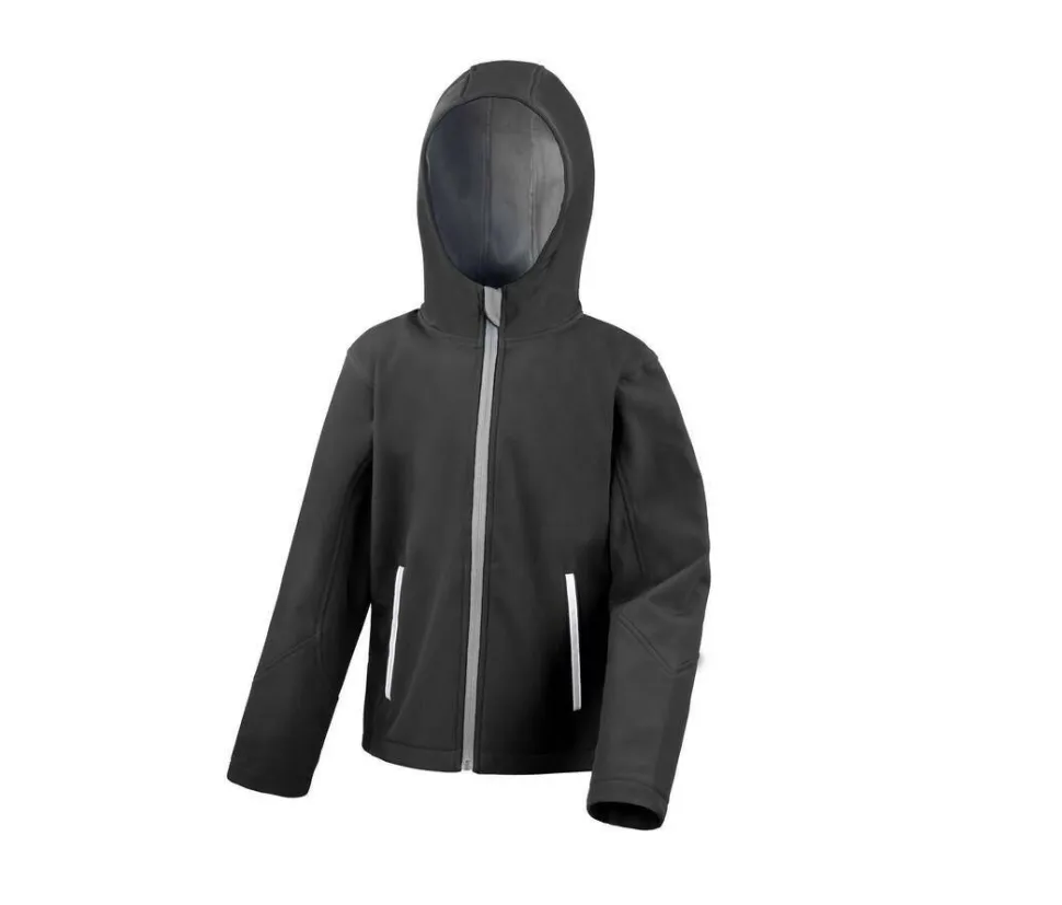RESULT RS224J - Softshell capuche enfant