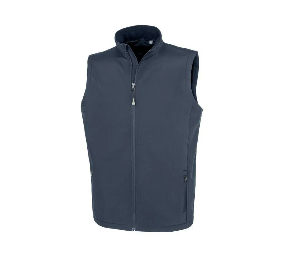 RESULT RS902M - Bodywarmer Softshell homme en polyester recyclé