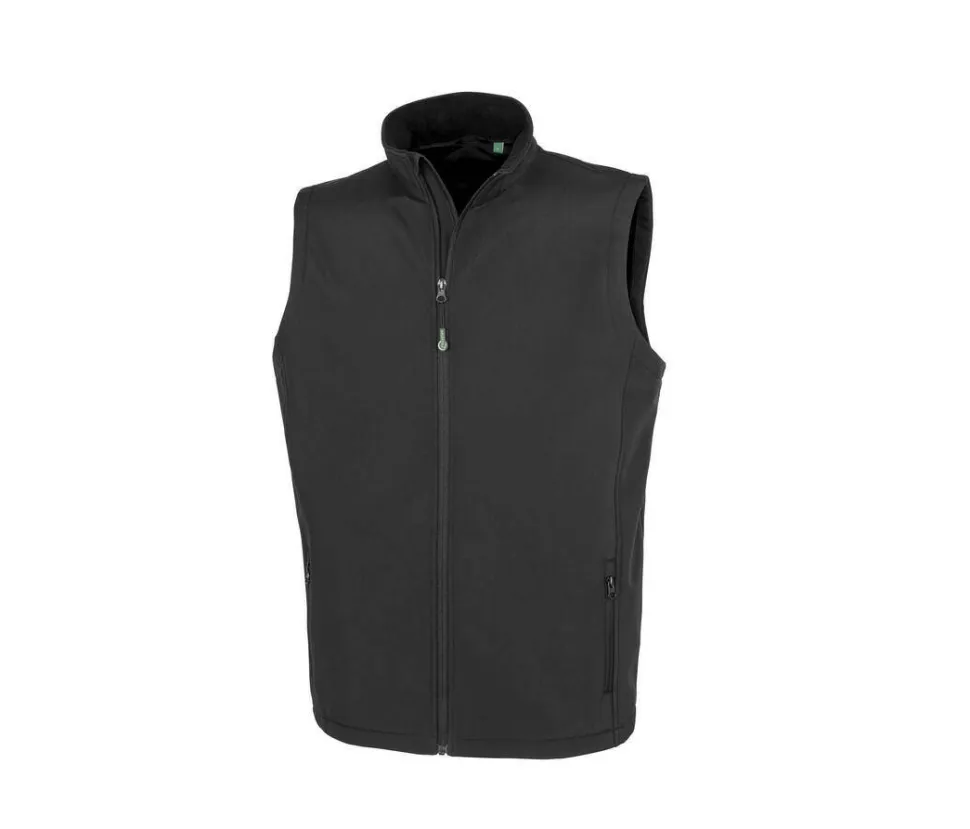 RESULT RS902M - Bodywarmer Softshell homme en polyester recyclé