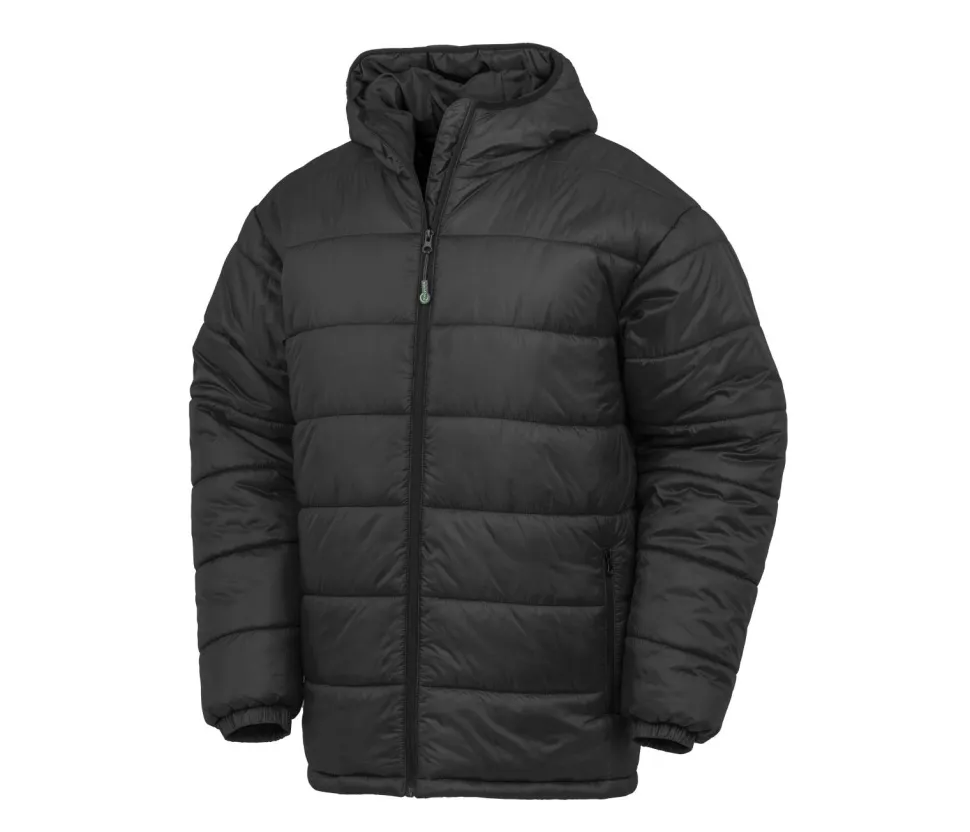RESULT RS910X - Doudoune à capuche en nylon & polyester recyclé