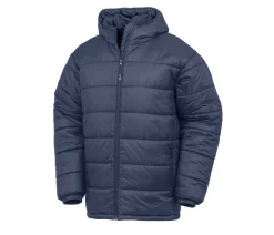 RESULT RS910X - Doudoune à capuche en nylon & polyester recyclé