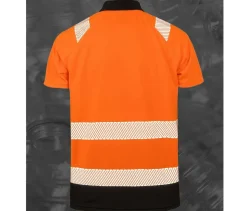 RESULT RS501X - Polo haute visibilité en polyester recyclé