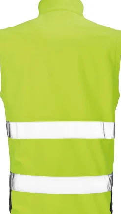 Result R451X - GILET SOFTSHELL HIGH VIZ