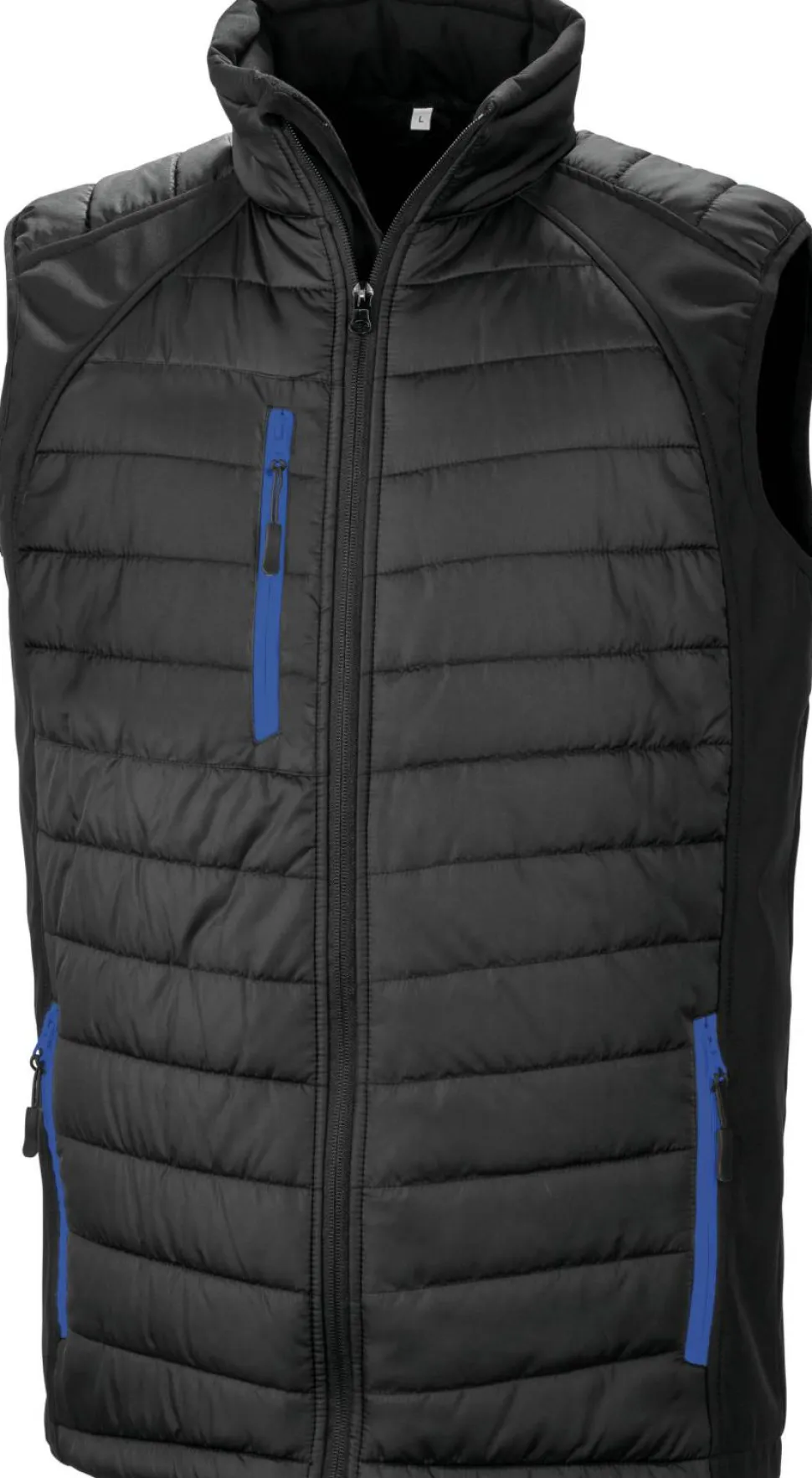 Result R238X - Gilet softshell rembourré black compass recyclé