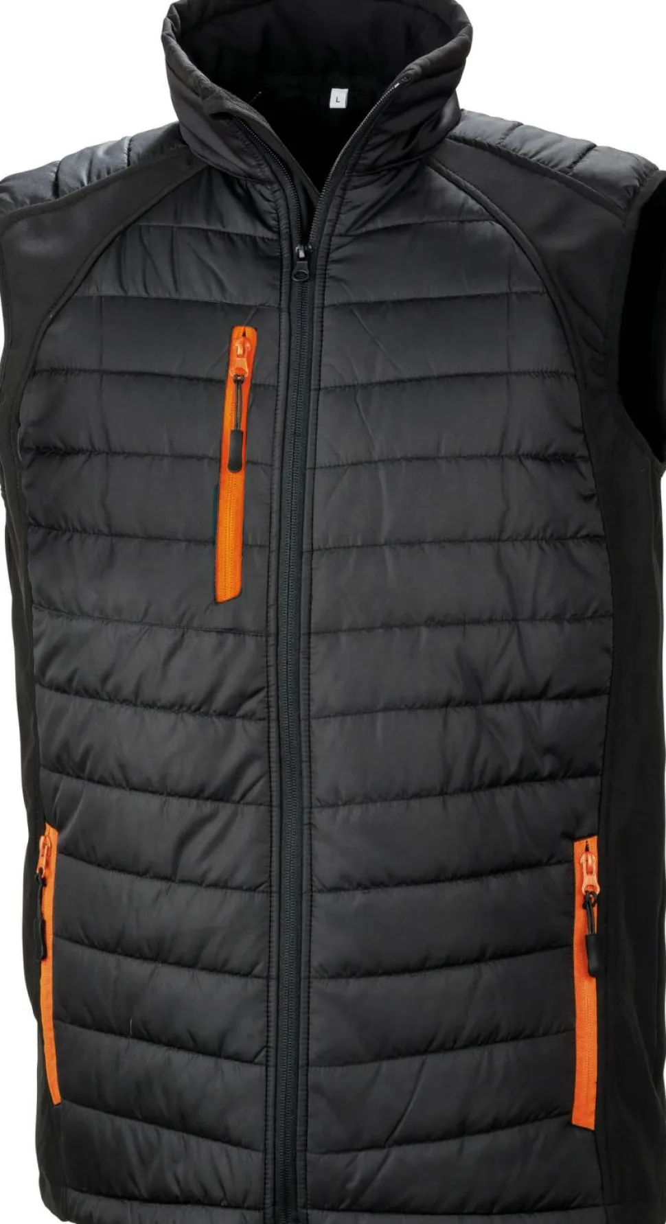 Result R238X - Gilet softshell rembourré black compass recyclé