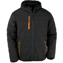 Result R240X - Veste matelassée black compass recyclée