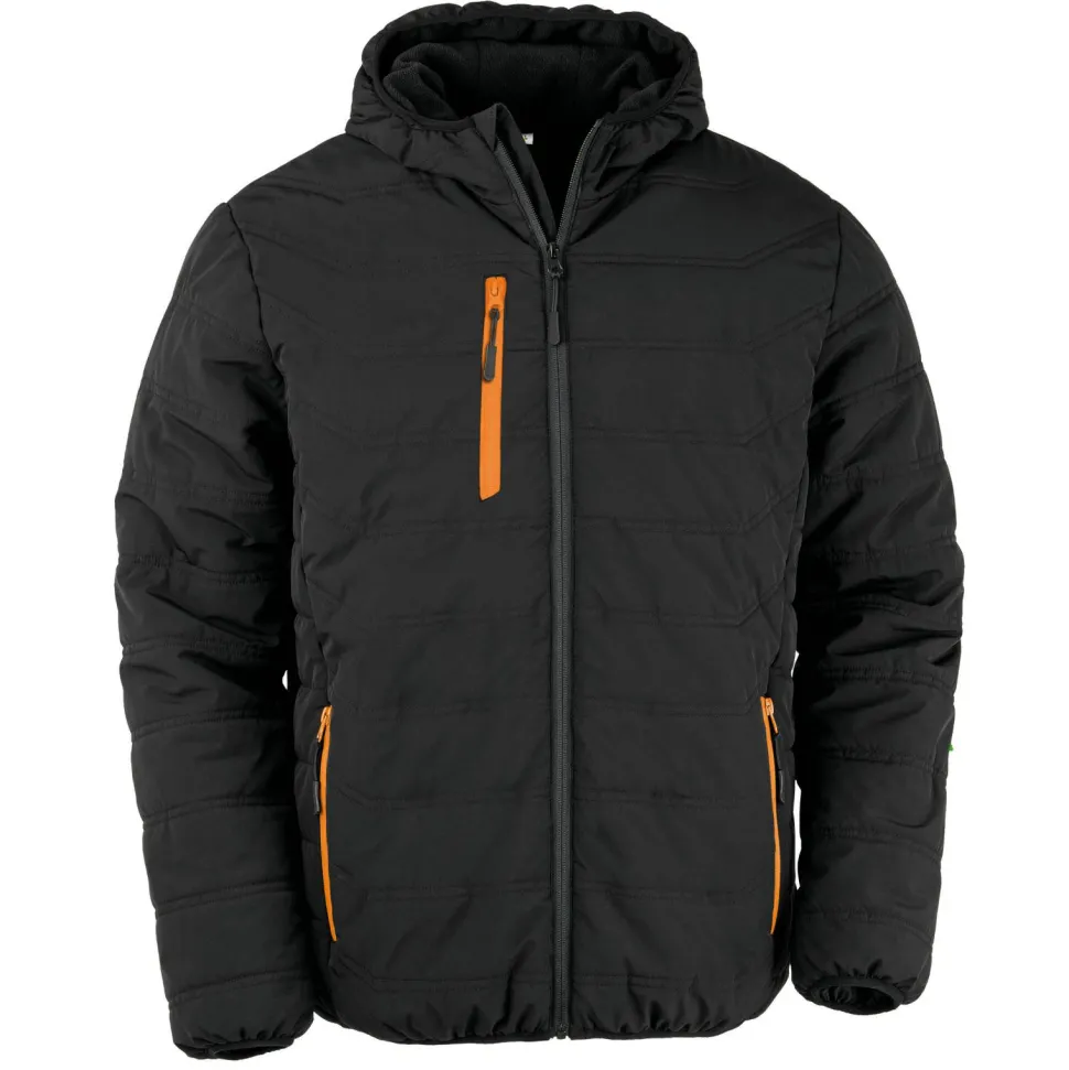 Result R240X - Veste matelassée black compass recyclée