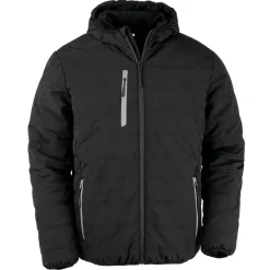 Result R240X - Veste matelassée black compass recyclée