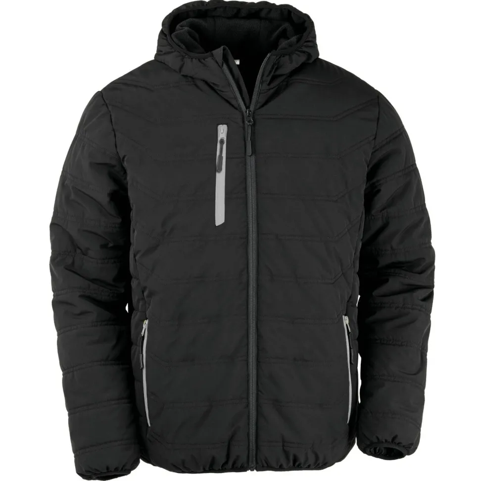 Result R240X - Veste matelassée black compass recyclée