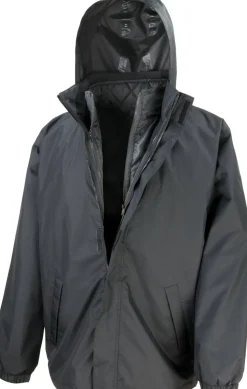 Result R215X - Veste Polyvalente 3 en 1 avec Gilet Matelassé