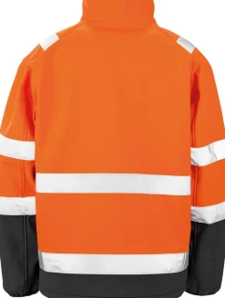 Result R450X - Veste Softshell Haute Visibilité Imperméable