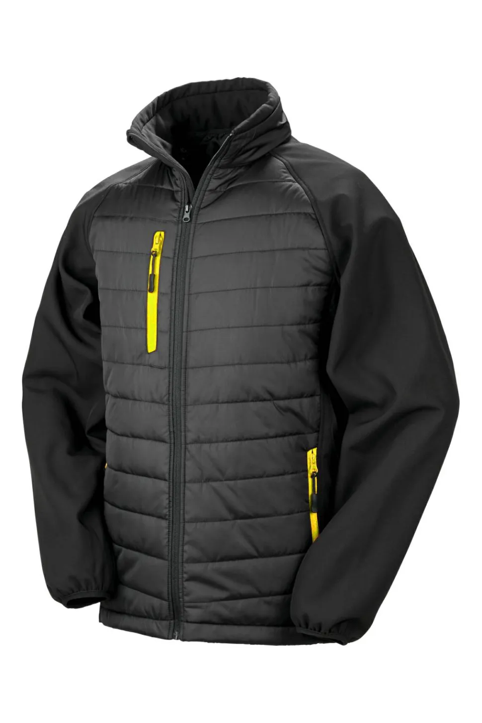 Result R237X - Veste softshell rembourrée black compass recyclée