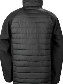 Result R237X - Veste softshell rembourrée black compass recyclée