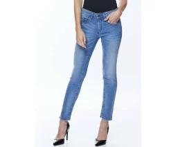 RICA LEWIS RL601 - Jean femme slim stone brossé