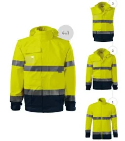 RIMECK 5V2 - Blouson haute visibilité HV Guard 4-en-1 mixte