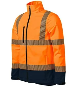 Rimeck 5V3 - Veste Haute Visibilité Softshell Étanche