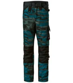 Rimeck W09 - Pantalon Résistant Camo Multi-Fonctions