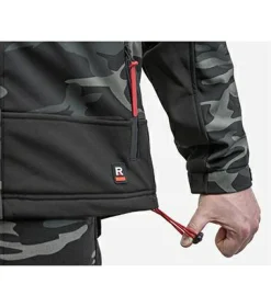 Rimeck W56 - Veste Softshell Thermique Camouflage