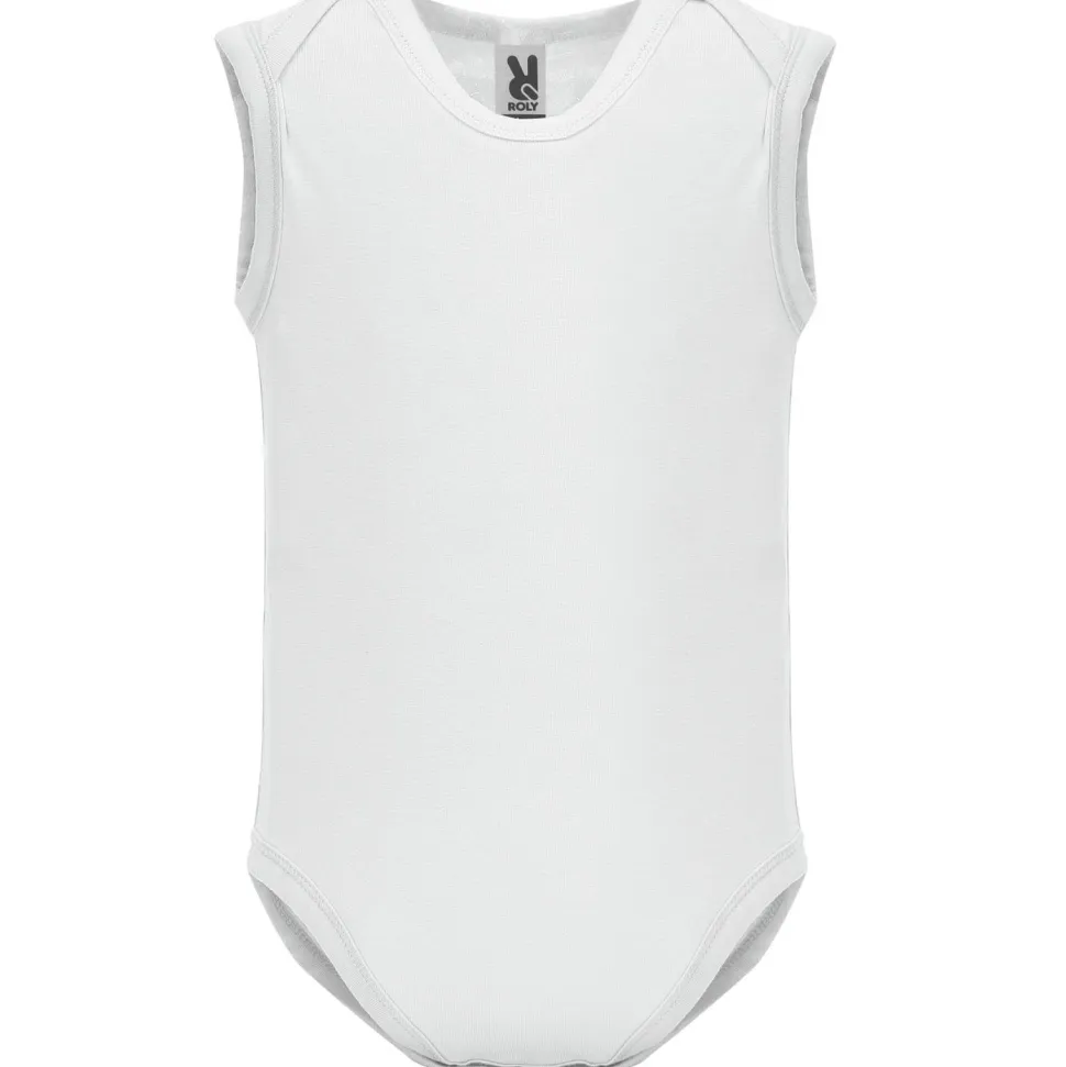 Roly BD7201 - SWEET Body bébé sans manches en maille single jersey