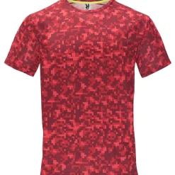 Roly CA0201 - ASSEN T-shirt technique en manches courtes avec motifs