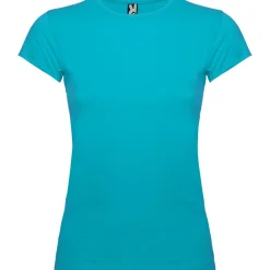 Roly CA6597 - BALI T-shirt manches courtes et col avec finition liseré étroit ton sur ton