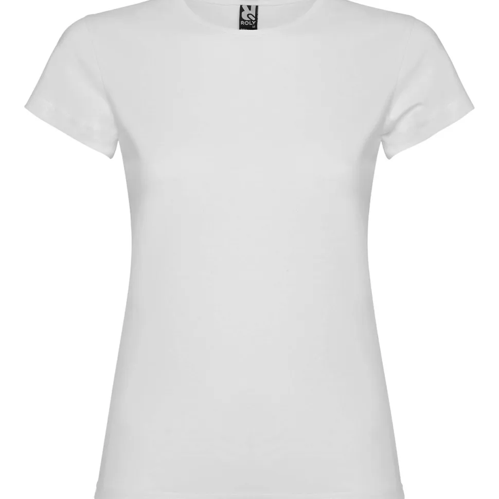Roly CA6597 - BALI T-shirt manches courtes et col avec finition liseré étroit ton sur ton