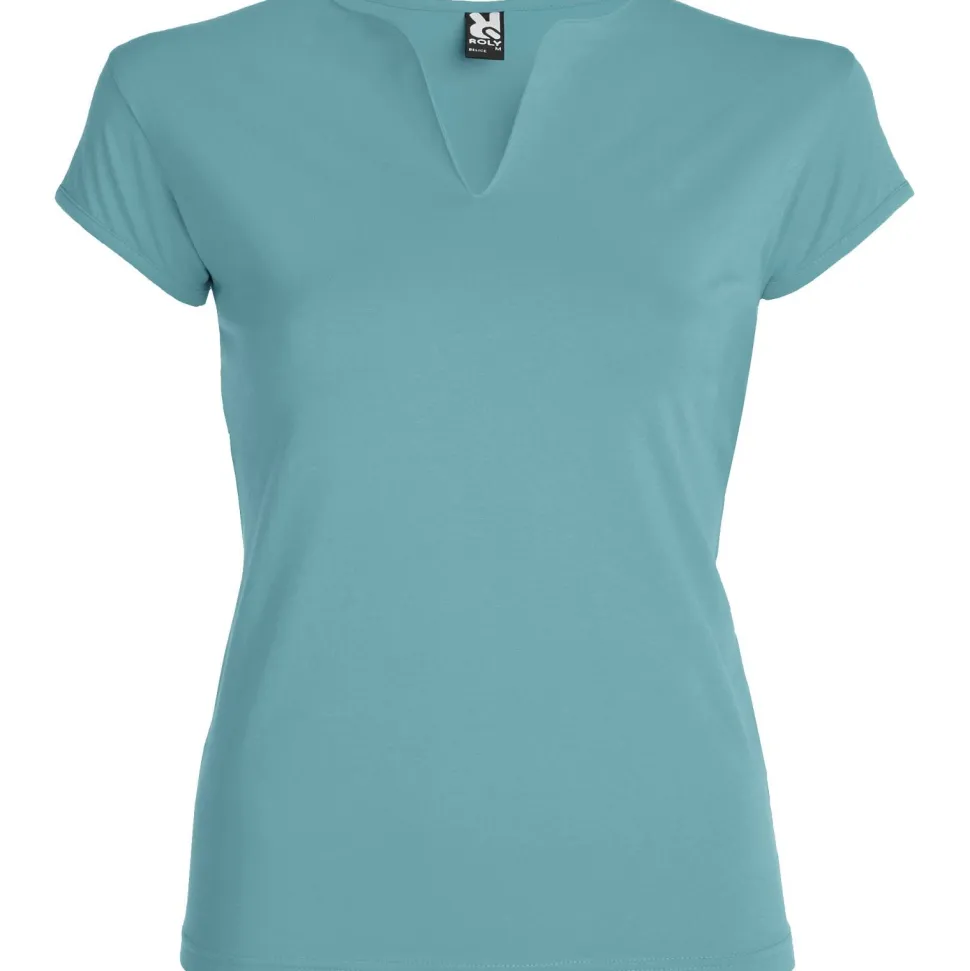 Roly CA6532 - BELICE T-shirt près du corps avec encolure en V