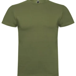 Roly CA6550 - BRACO T-shirt manches courtes tissé en jauge fine pour un rendu plus compact