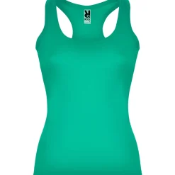 Roly CA6517 - CAROLINA T-shirt coupe près du corps avec encolure et emmanchure liserés