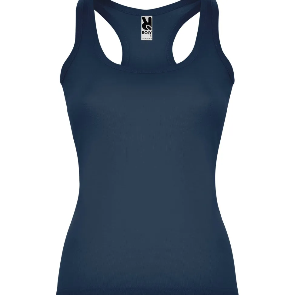 Roly CA6517 - CAROLINA T-shirt coupe près du corps avec encolure et emmanchure liserés