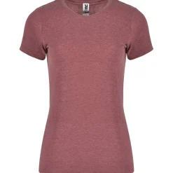 Roly CA6661 - FOX WOMAN T-shirt manches courtes pour femme en tissu chiné