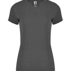 Roly CA6661 - FOX WOMAN T-shirt manches courtes pour femme en tissu chiné