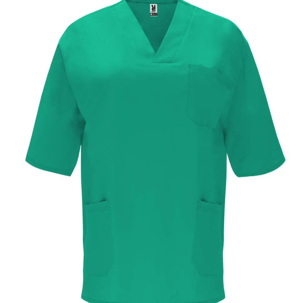 Roly CA9098 - PANACEA Blouse unisexe manches courtes
