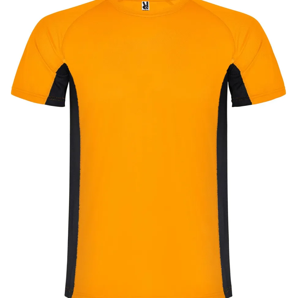 Roly CA6595 - SHANGHAI T-shirt technique combiné avec deux tissus en polyester