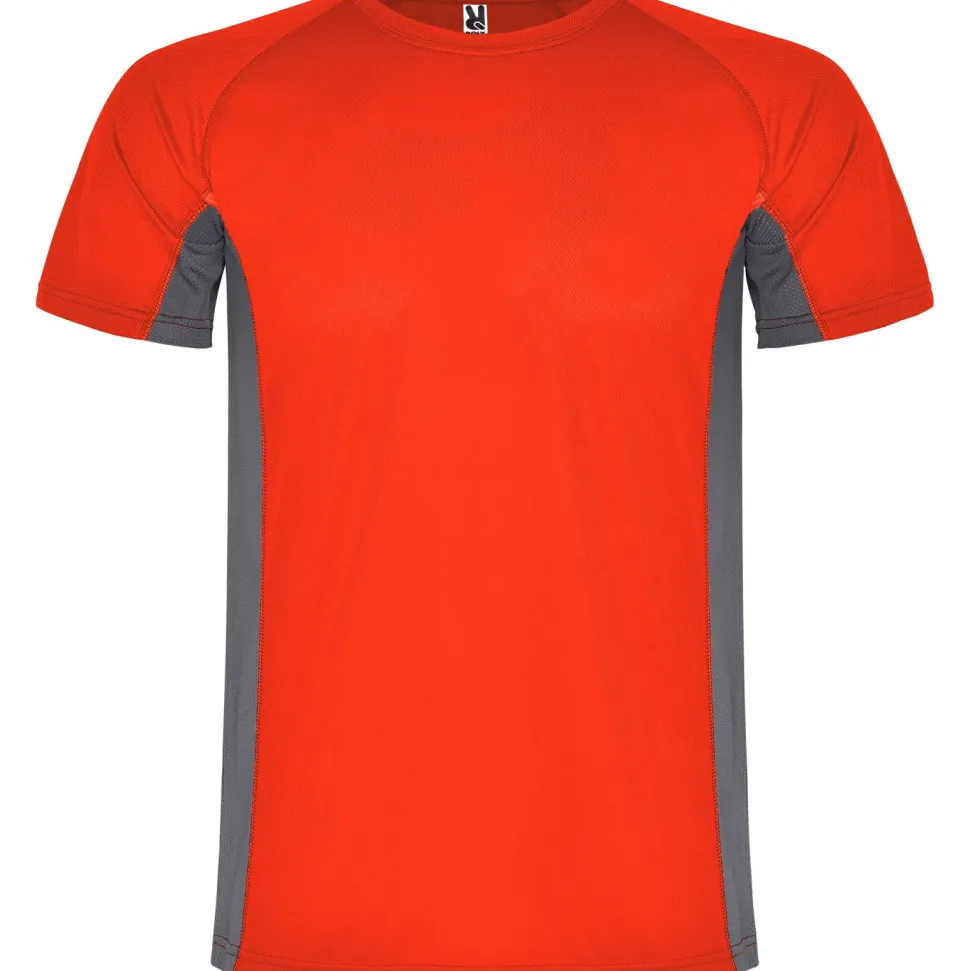 Roly CA6595 - SHANGHAI T-shirt technique combiné avec deux tissus en polyester