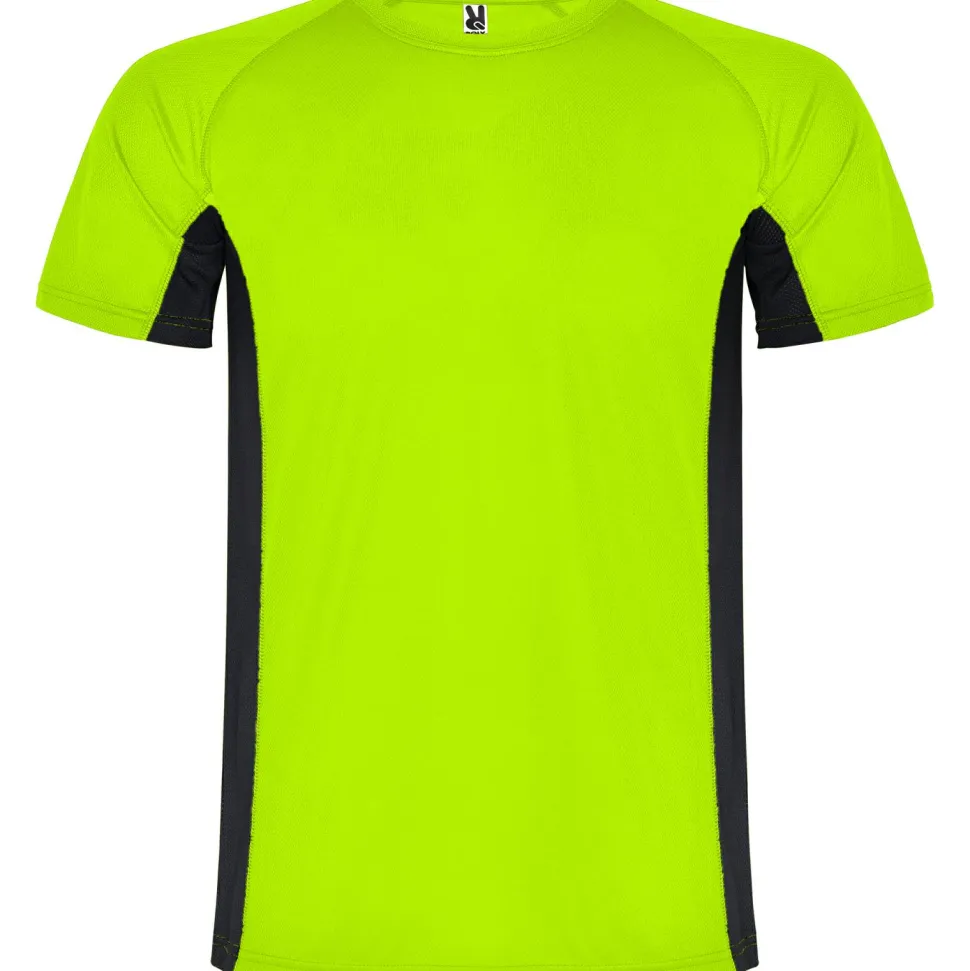 Roly CA6595 - SHANGHAI T-shirt technique combiné avec deux tissus en polyester