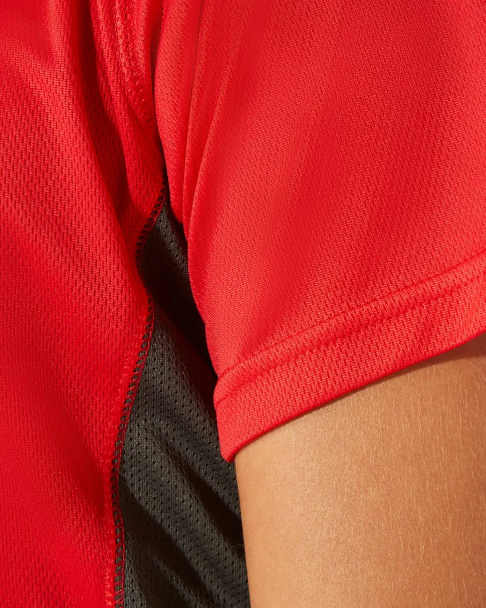 Roly CA6595 - SHANGHAI T-shirt technique combiné avec deux tissus en polyester