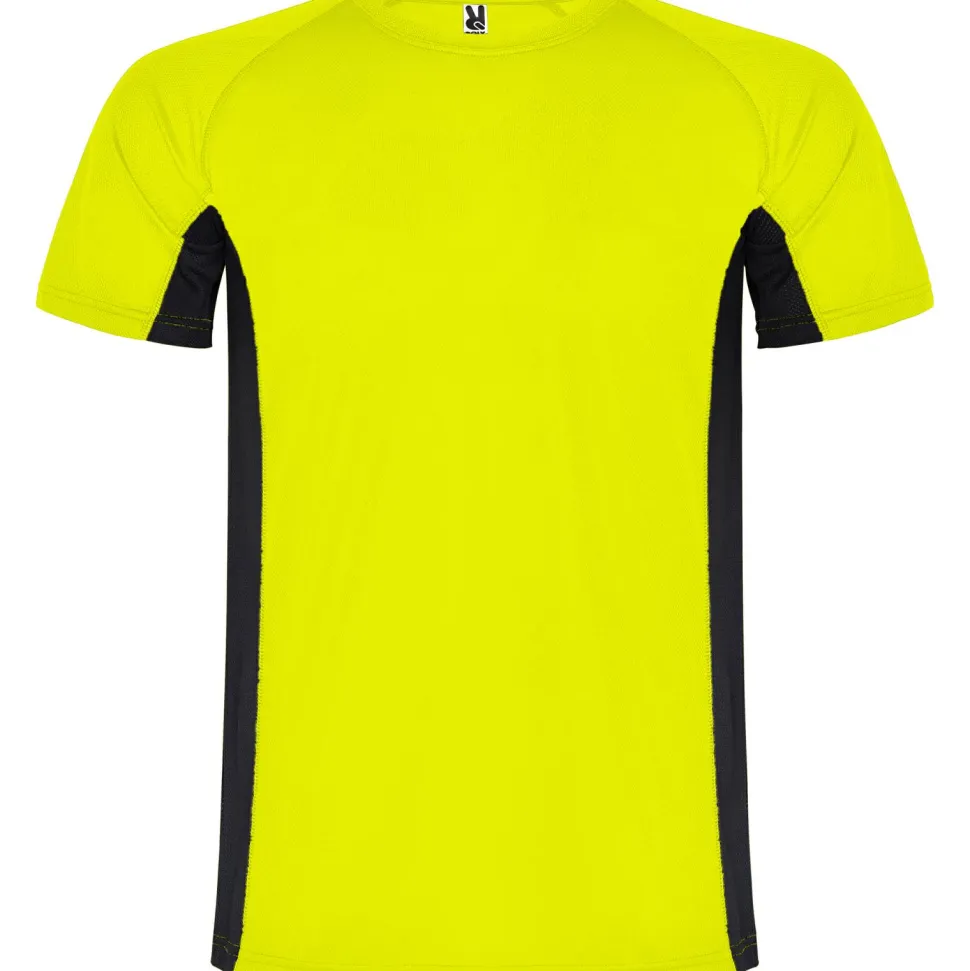 Roly CA6595 - SHANGHAI T-shirt technique combiné avec deux tissus en polyester