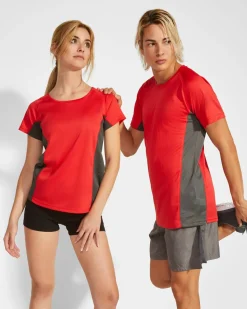 Roly CA6648 - SHANGHAI WOMAN T-shirt technique combiné avec deux tissus en polyester