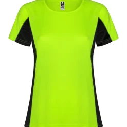 Roly CA6648 - SHANGHAI WOMAN T-shirt technique combiné avec deux tissus en polyester