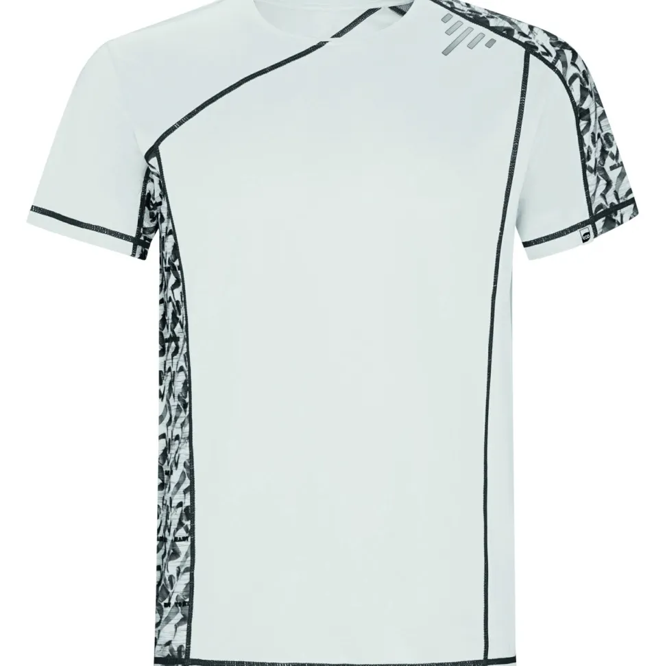 Roly CA0426 - SOCHI T-shirt technique à manches raglan avec empiècements imprimés
