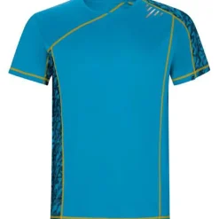 Roly CA0426 - SOCHI T-shirt technique à manches raglan avec empiècements imprimés
