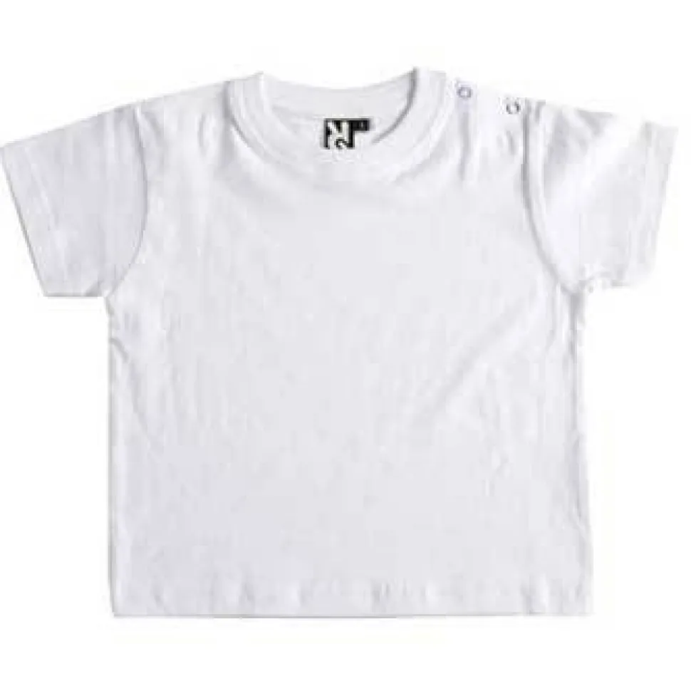 Roly CA6564 - T-shirt Bébé Confort et Praticité Roly - tissu coton - manches courtes- 6 à 24 mois