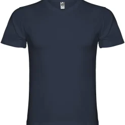 Roly CA6503 - T-shirt Col V Double Épaisseur en Coton