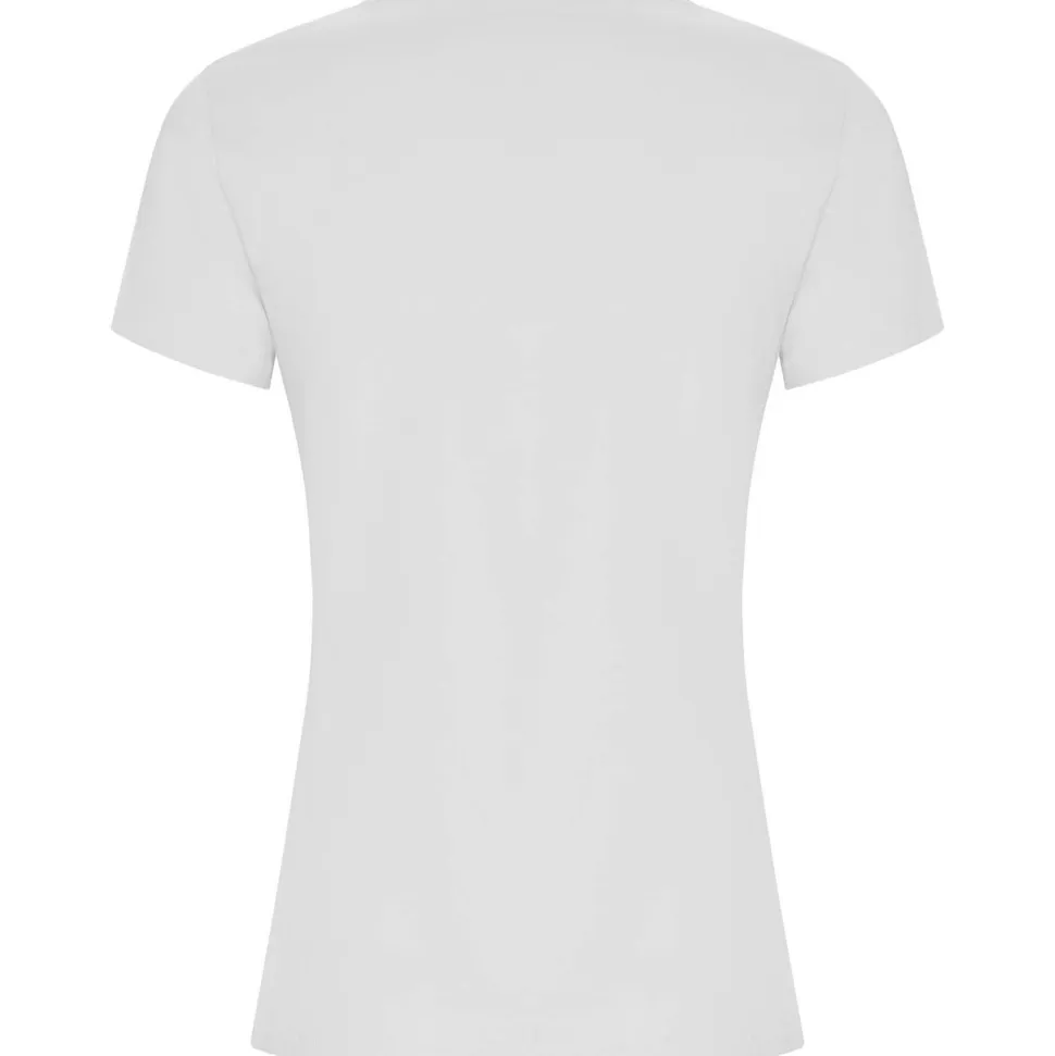 Roly CA6696 - T-shirt Femme Ajusté en Coton Bio à Manches Courtes